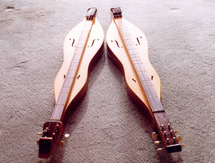 These beautiful instruments were made by Frank Bond of London.