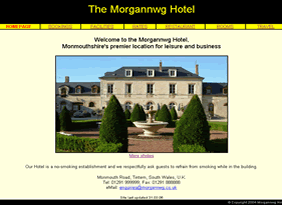 A fictitious hotel site with a fully interactive on-line room booking system. 