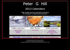 Peter G Hill 2013 Calendar