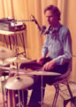 Photo 14: Playing the drums, 18.07.80