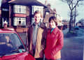 Photo 16: Richard and Lorna at Redcar, 31.12.81