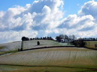 Winter's morning east of Usk